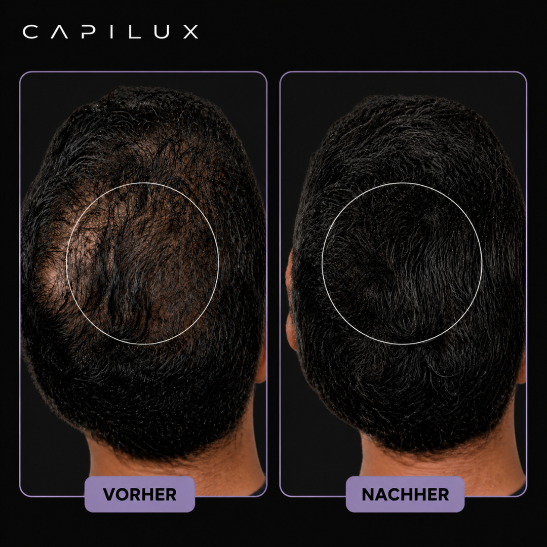 Rotlichttherapie-Mütze