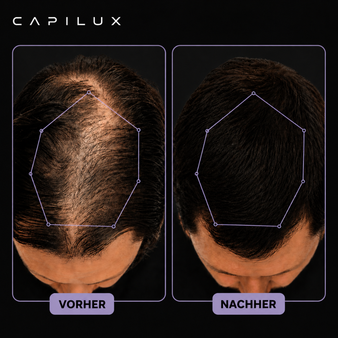 Rotlichttherapie-Mütze